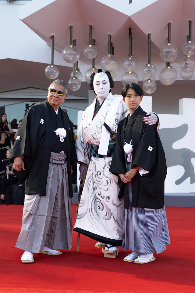 『襲名』市川團十郎、市川新之助、三池崇史監督がレッドカーペットに！第83回ベネチア国際映画祭：フォトギャラリー