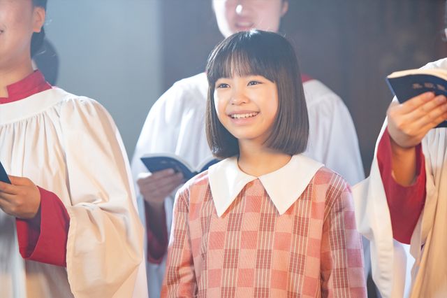ヒロイン・関内音の子ども時代を演じる清水香帆 - 画像提供：NHK