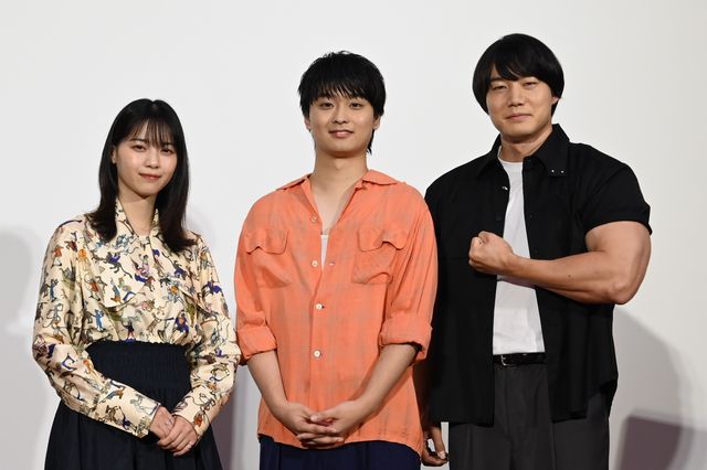 奥平大兼、西野七瀬らNHK夜ドラ「税金で買った本」取材会の様子（4枚目）