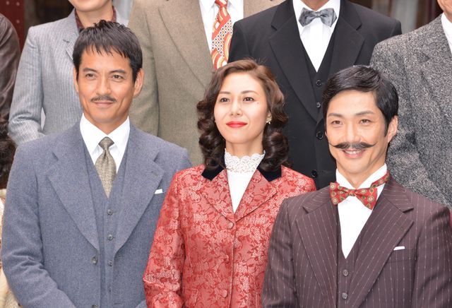 主演級の豪華俳優陣が出演することが発表された。（左から）沢村一樹、松嶋菜々子、野村萬斎
