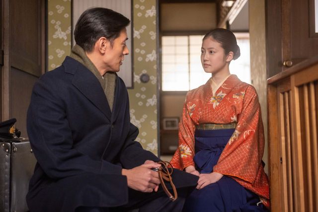 つかの間の楽しい時間を過ごすのぶ（今田美桜）＆次郎（中島歩）…「あんぱん」第10週「生きろ」第48回：フォトギャラリー