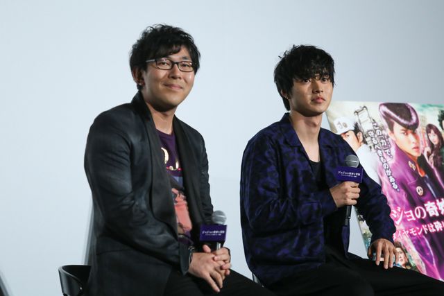 山崎賢人、アニメ版ジョジョ声優・小野友樹より「ドララララ」を直伝：フォトギャラリー