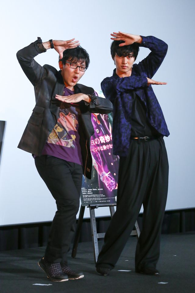 山崎賢人、アニメ版ジョジョ声優・小野友樹より「ドララララ」を直伝（3枚目）