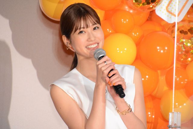 岩本照、生見愛瑠、浮所飛貴ら笑顔で登壇！映画『モエカレはオレンジ色』完成披露イベント（7枚目）