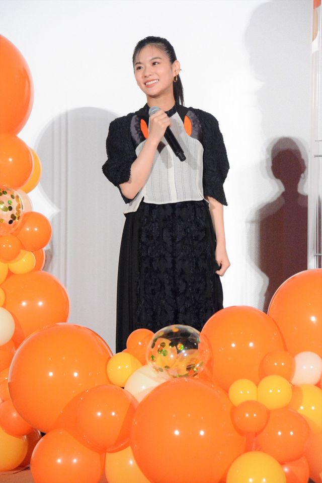 岩本照、生見愛瑠、浮所飛貴ら笑顔で登壇！映画『モエカレはオレンジ色』完成披露イベント（16枚目）