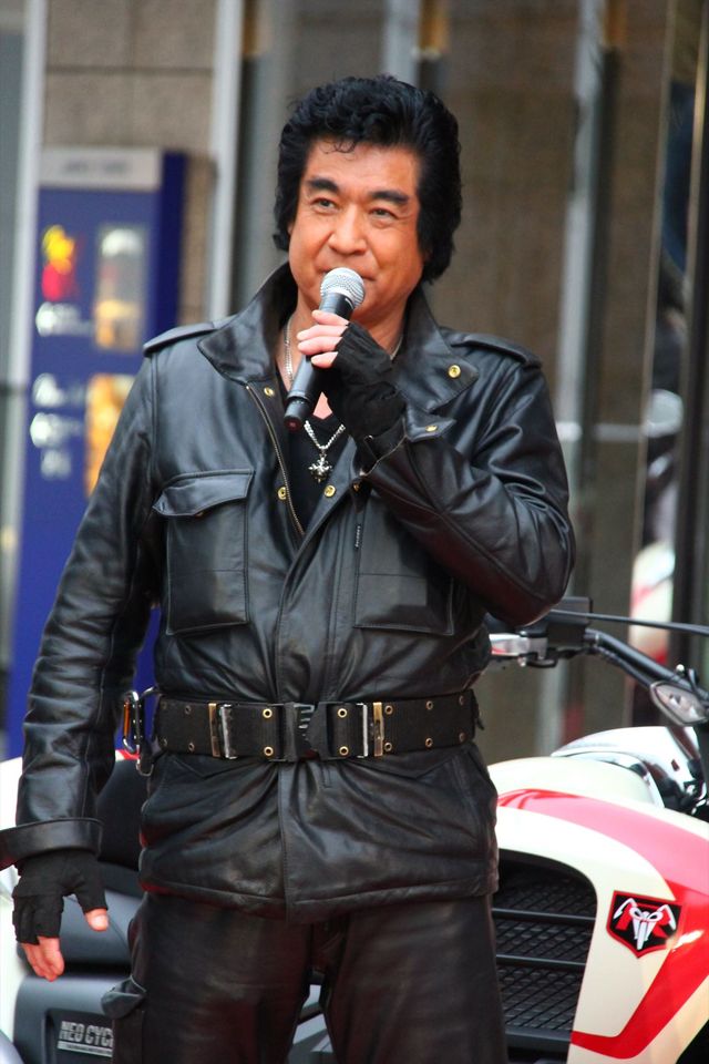 藤岡弘、愛車ネオサイクロン号に乗って登場！　アクションの後遺症も明かす　画像ギャラリー（14枚目）