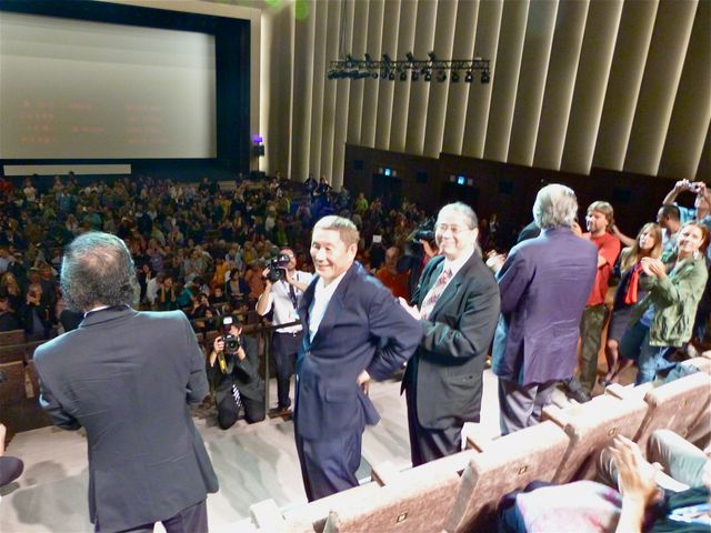 北野監督に3分間のスタンディングオベーション！ベネチア国際映画祭コンペ上映（2枚目）