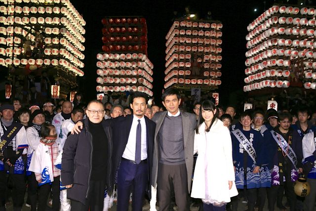 竹野内豊＆江口洋介が富山県新湊に凱旋！フォトギャラリー（4枚目）