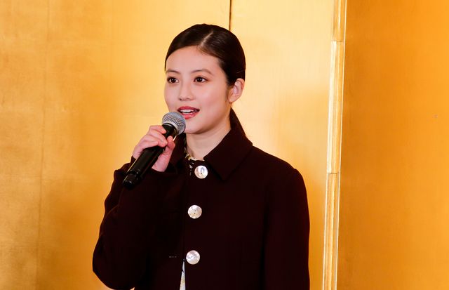 手を振る目黒蓮＆今田美桜！映画『わたしの幸せな結婚』大ヒット祈願イベント（5枚目）