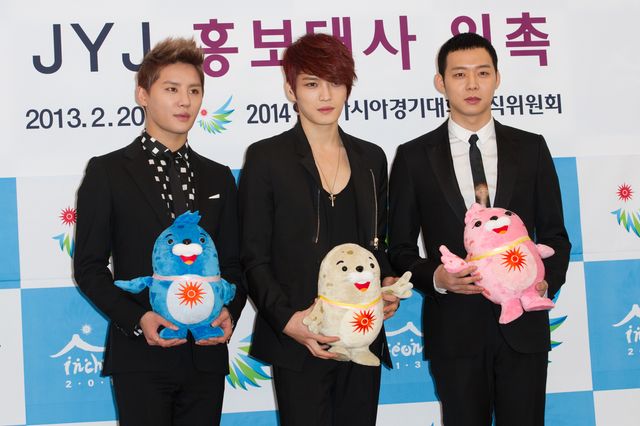 JYJが「2014 仁川アジア競技大会」広報大使に任命！＜韓国JPICTURES＞（2枚目）