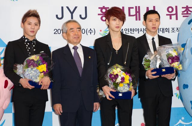 JYJが「2014 仁川アジア競技大会」広報大使に任命！＜韓国JPICTURES＞（3枚目）