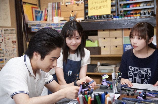 与田祐希主演「量産型リコ -もう1人のプラモ女子の人生組み立て記-」第5話「ドリクレ・ジェットストリームアタック」（4枚目）