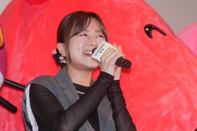 松田元太＆水上恒司＆高石あかり、らいおんくんたちに囲まれ笑顔！『たべっ子どうぶつ THE MOVIE』完成披露試写会（7枚目）