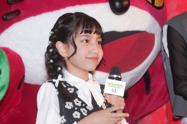 松田元太＆水上恒司＆高石あかり、らいおんくんたちに囲まれ笑顔！『たべっ子どうぶつ THE MOVIE』完成披露試写会（8枚目）