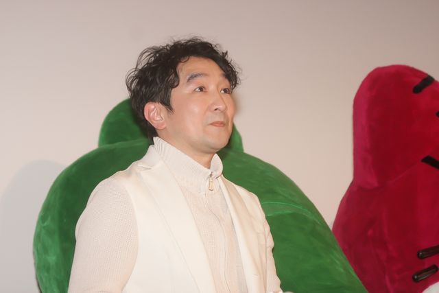 松田元太＆水上恒司＆高石あかり、らいおんくんたちに囲まれ笑顔！『たべっ子どうぶつ THE MOVIE』完成披露試写会（9枚目）