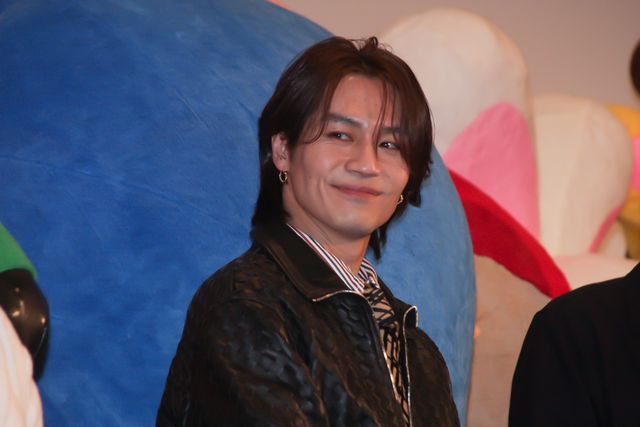 松田元太＆水上恒司＆高石あかり、らいおんくんたちに囲まれ笑顔！『たべっ子どうぶつ THE MOVIE』完成披露試写会（11枚目）