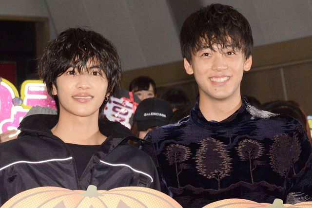 仲良すぎ！志尊淳＆竹内涼真、お互いを褒め合う『走れ！T校バスケット部』公開直前！ユニフォーム限定試写会（13枚目）