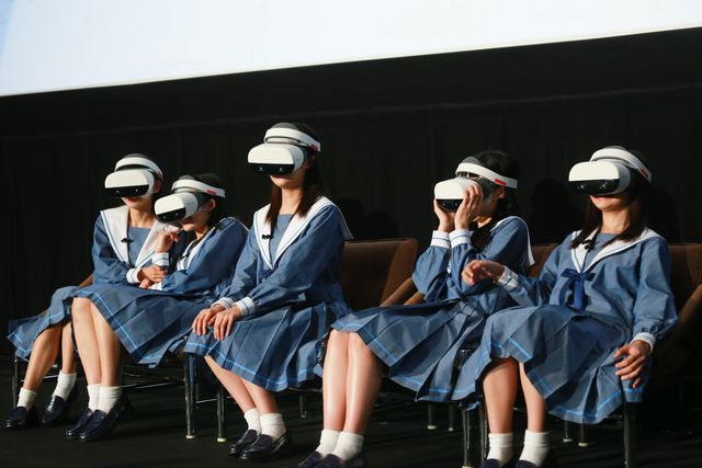 STU48登場！「VRCC」記者発表会（2枚目）