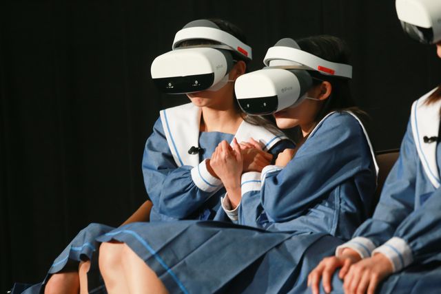 STU48登場！「VRCC」記者発表会（3枚目）