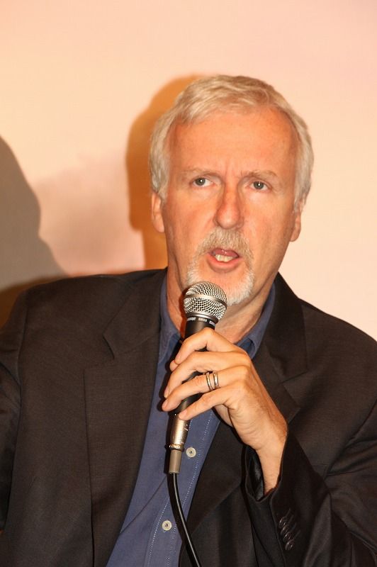 『タイタニック 3D』ジェームズ・キャメロン監督来日記者会見（3枚目）