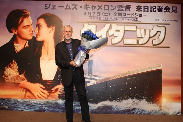 『タイタニック 3D』ジェームズ・キャメロン監督来日記者会見（5枚目）