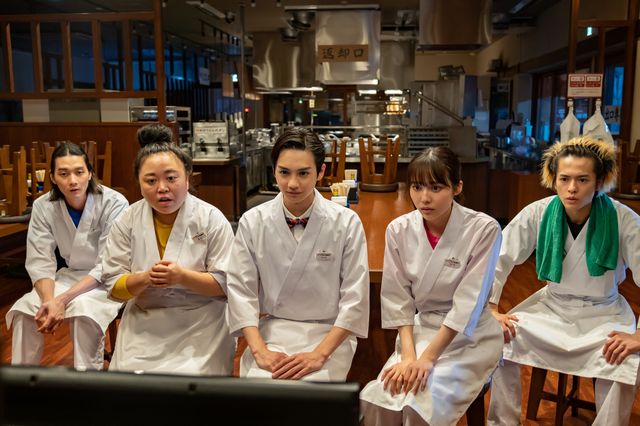 ドラマ「トーキョー製麺所」5人の目線の先には…第5話場面カット：フォトギャラリー