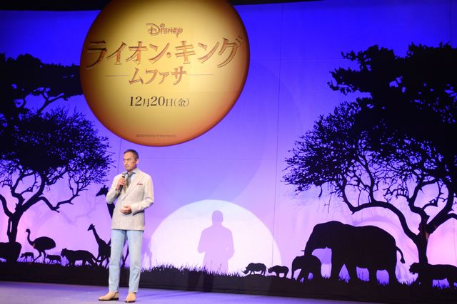 渡辺謙に決定！映画『ライオン・キング：ムファサ』超実写吹替版”キロス”役発表イベント（2枚目）