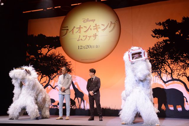 渡辺謙に決定！映画『ライオン・キング：ムファサ』超実写吹替版”キロス”役発表イベント（4枚目）