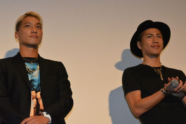 三代目JSB・登坂広臣＆劇団EXILE・野替愁平、仲良く舞台あいさつ！フォトギャラリー（4枚目）