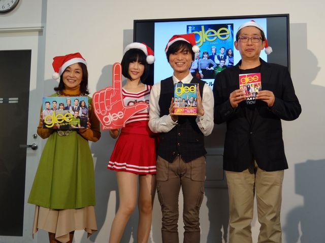 森下悠里、超ミニ丈チアリーダー姿で登場！「Glee」イベントギャラリー：フォトギャラリー