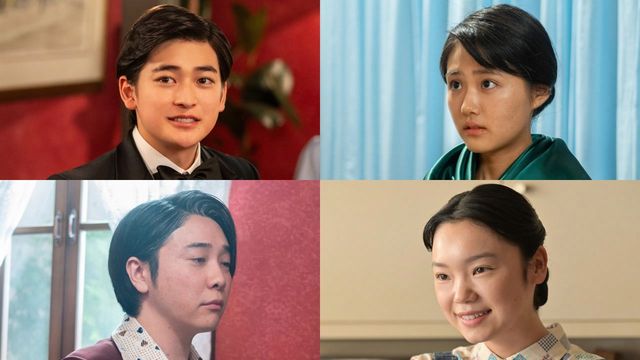 主人公はこの4人！左上から時計回りに健太郎＆メイコ＆星子＆たくや