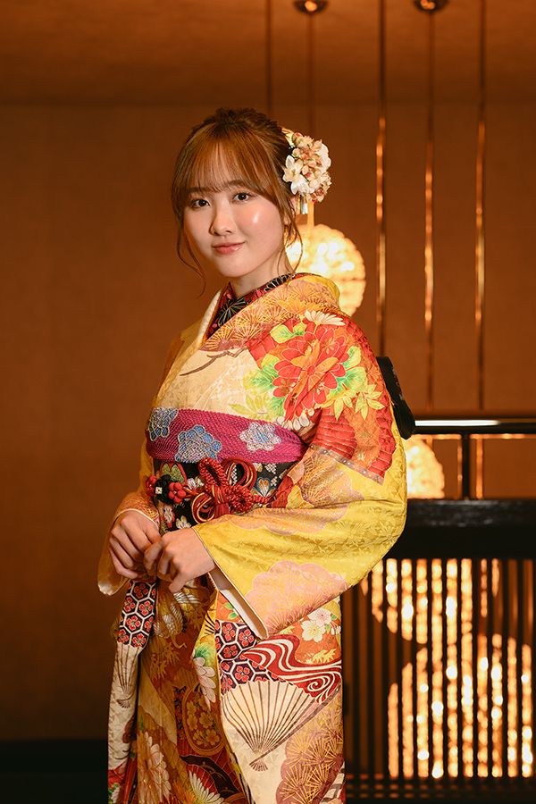 本田望結、20歳の振袖姿（5枚目）
