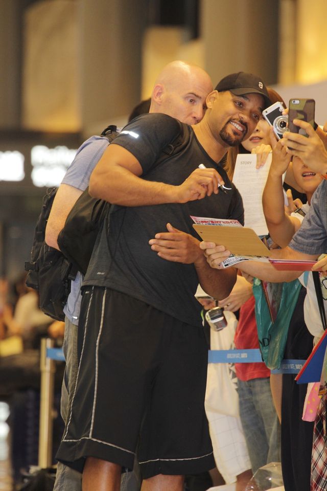 ウィル・スミス＆息子ジェイデン、日本のファンと交流！空港到着フォトギャラリー（2枚目）