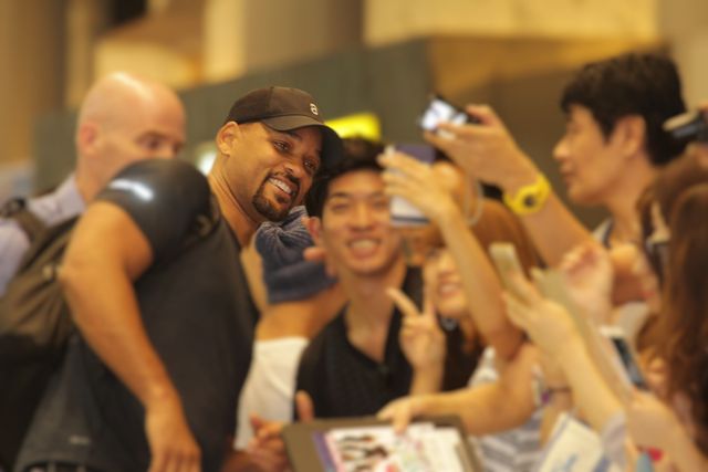 ウィル・スミス＆息子ジェイデン、日本のファンと交流！空港到着フォトギャラリー（4枚目）