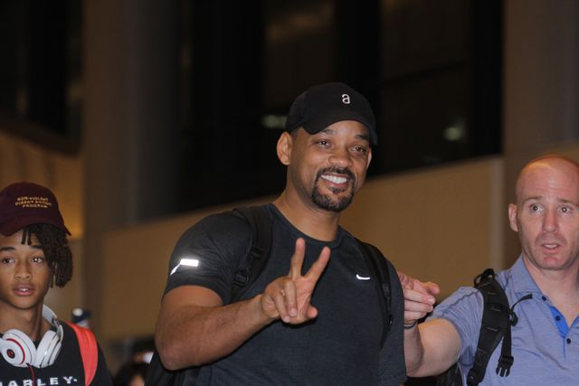 ウィル・スミス＆息子ジェイデン、日本のファンと交流！空港到着フォトギャラリー（9枚目）