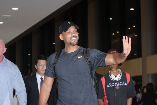 ウィル・スミス＆息子ジェイデン、日本のファンと交流！空港到着フォトギャラリー（10枚目）