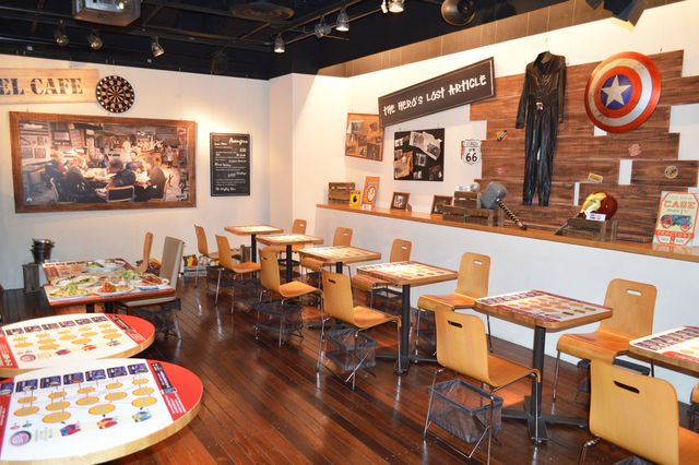 本日オープン!マーベル・カフェ第3弾フォトギャラリー