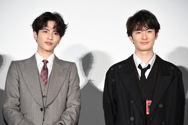 岡田将生×志尊淳×平手友梨奈『さんかく窓の外側は夜』公開前夜祭舞台あいさつ（14枚目）