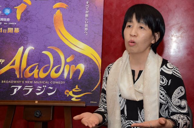 「アナ雪」旋風を巻き起こした名訳詞家が手がける　ミュージカル「アラジン」の魅力は徹底したエンタテインメントと語る　画像ギャラリー（2枚目）