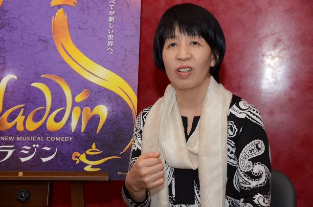 「アナ雪」旋風を巻き起こした名訳詞家が手がける　ミュージカル「アラジン」の魅力は徹底したエンタテインメントと語る　画像ギャラリー（4枚目）
