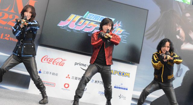 「ハリケンジャー」塩谷瞬、長澤奈央、山本康平が生シノビチェンジ！20周年記念トークショー：フォトギャラリー