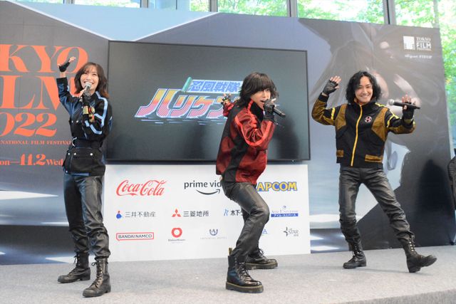 「ハリケンジャー」塩谷瞬、長澤奈央、山本康平が生シノビチェンジ！20周年記念トークショー（4枚目）