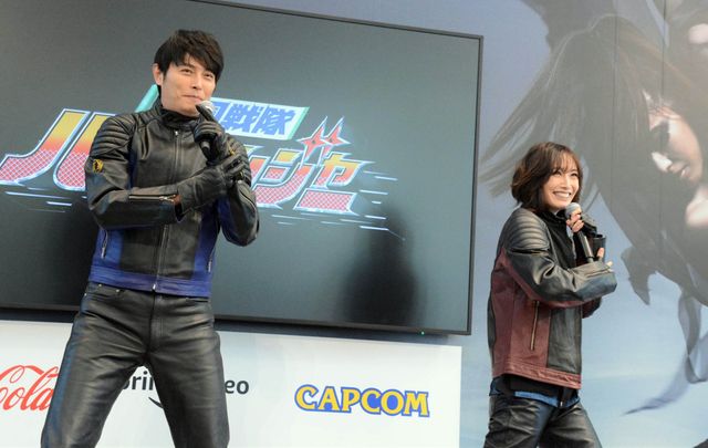 「ハリケンジャー」塩谷瞬、長澤奈央、山本康平が生シノビチェンジ！20周年記念トークショー（10枚目）