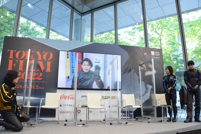 「ハリケンジャー」塩谷瞬、長澤奈央、山本康平が生シノビチェンジ！20周年記念トークショー（11枚目）