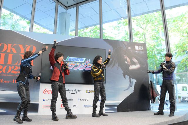 「ハリケンジャー」塩谷瞬、長澤奈央、山本康平が生シノビチェンジ！20周年記念トークショー（12枚目）