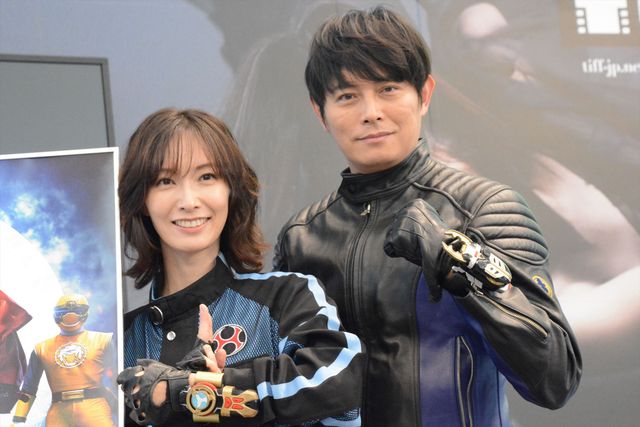 「ハリケンジャー」塩谷瞬、長澤奈央、山本康平が生シノビチェンジ！20周年記念トークショー（23枚目）