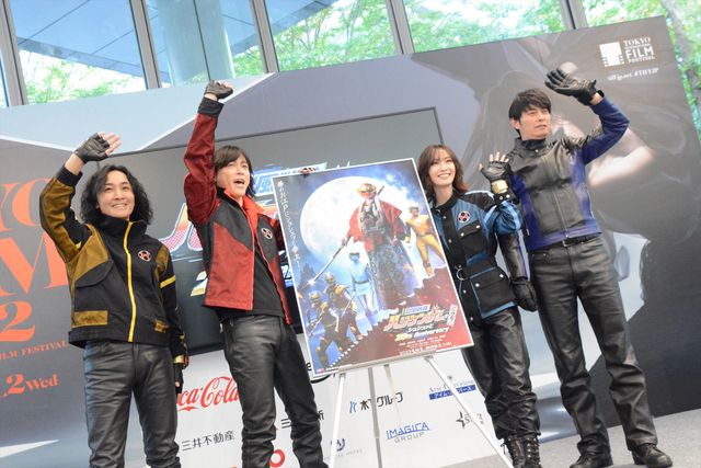 「ハリケンジャー」塩谷瞬、長澤奈央、山本康平が生シノビチェンジ！20周年記念トークショー（24枚目）