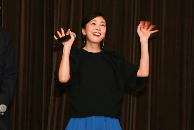 竹内結子、合コンとサークルが心残り？西島秀俊と共に学生時代を語る！映画『クリーピー　偽りの隣人』試写会フォトギャラリー（3枚目）