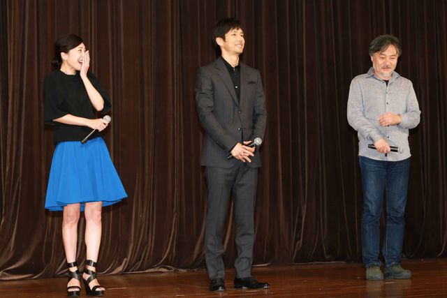 竹内結子、合コンとサークルが心残り？西島秀俊と共に学生時代を語る！映画『クリーピー　偽りの隣人』試写会フォトギャラリー（7枚目）