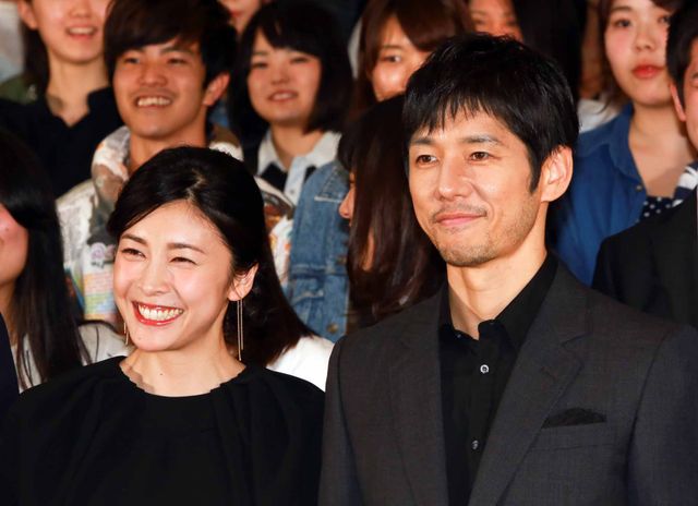 竹内結子、合コンとサークルが心残り？西島秀俊と共に学生時代を語る！映画『クリーピー　偽りの隣人』試写会フォトギャラリー（8枚目）